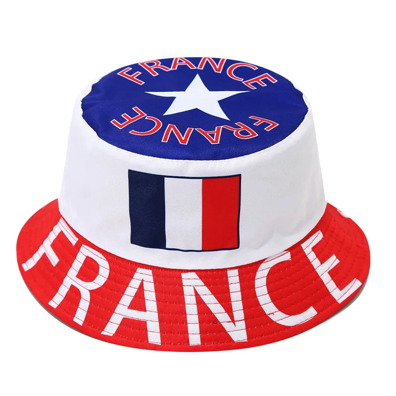 Hat with the country's national flag - Men's, Women's, Football