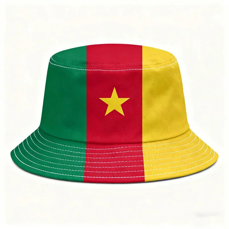 Hat with the country's national flag - Men's, Women's, Football