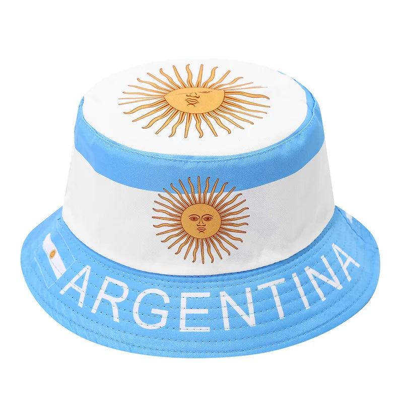 Hat with the country's national flag - Men's, Women's, Football