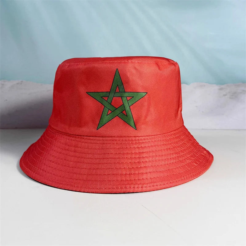 Hat with the country's national flag - Men's, Women's, Football