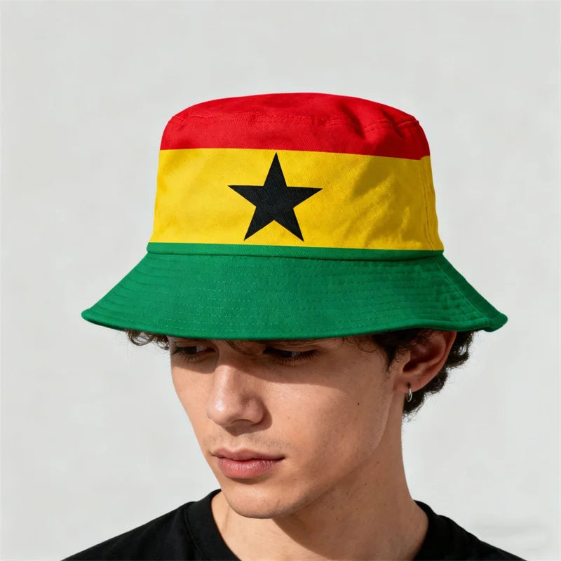 Hat with the country's national flag - Men's, Women's, Football