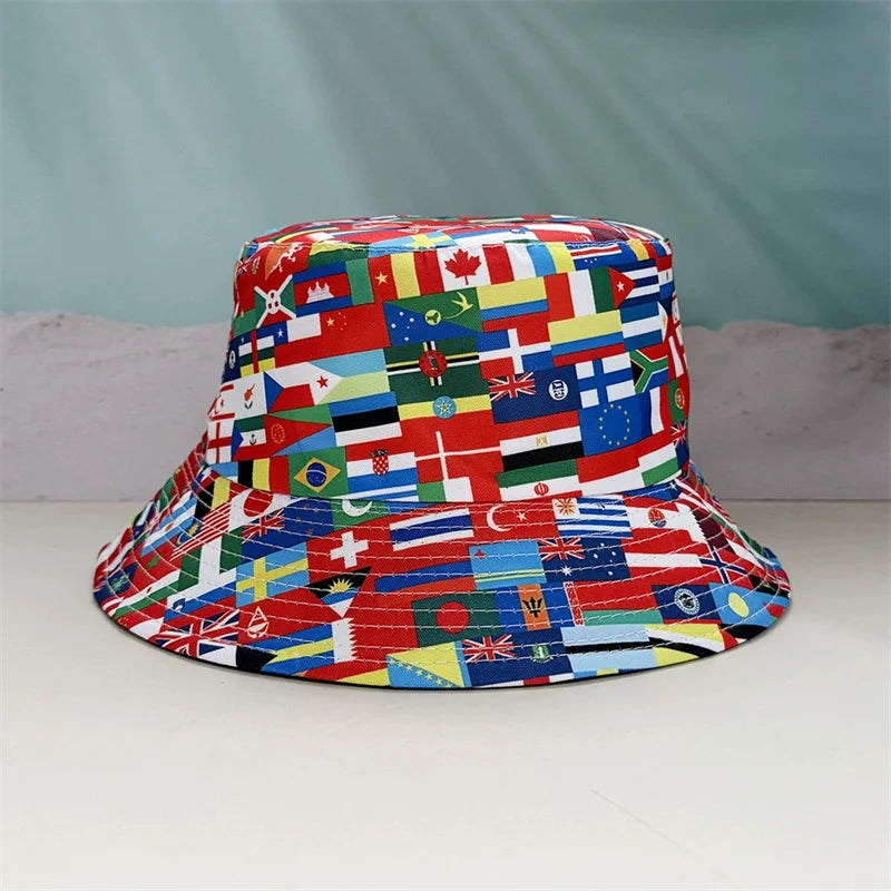 Hat with the country's national flag - Men's, Women's, Football