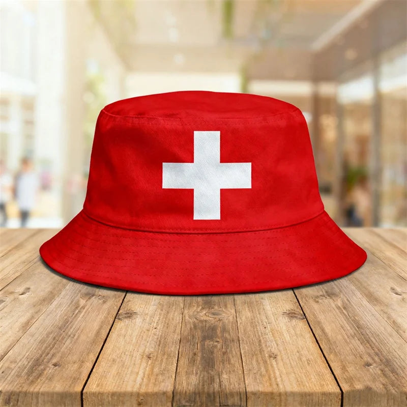 Hat with the country's national flag - Men's, Women's, Football