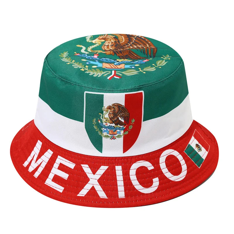 Hat with the country's national flag - Men's, Women's, Football