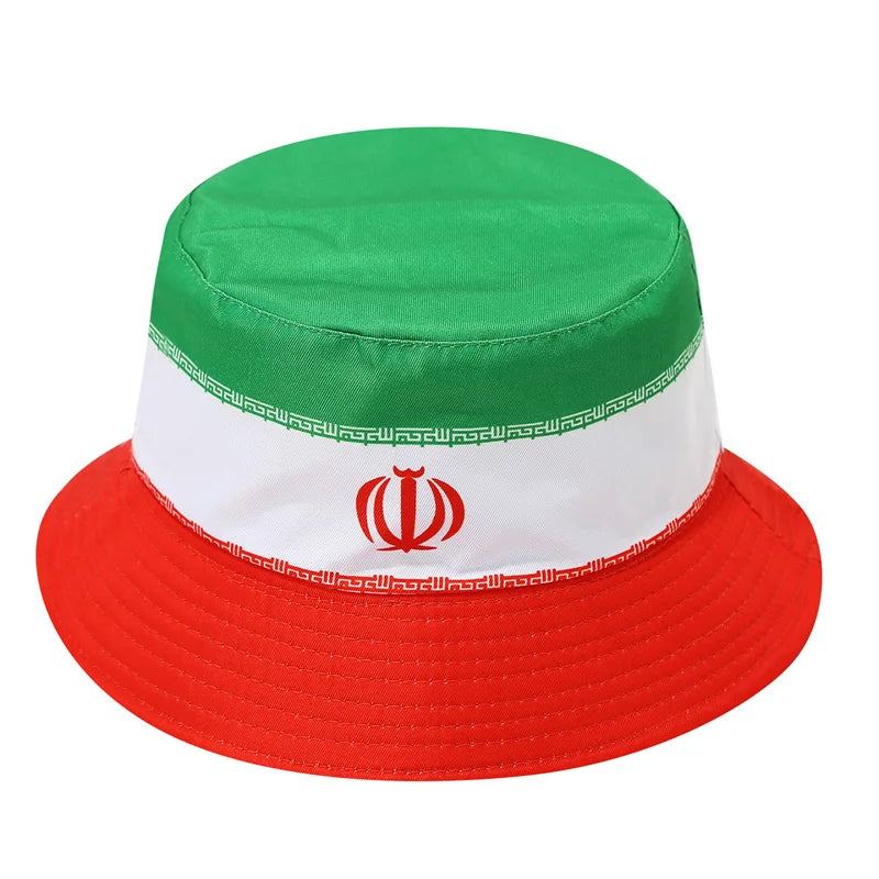 Hat with the country's national flag - Men's, Women's, Football